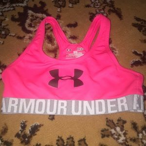 Under armour youth large sports bra